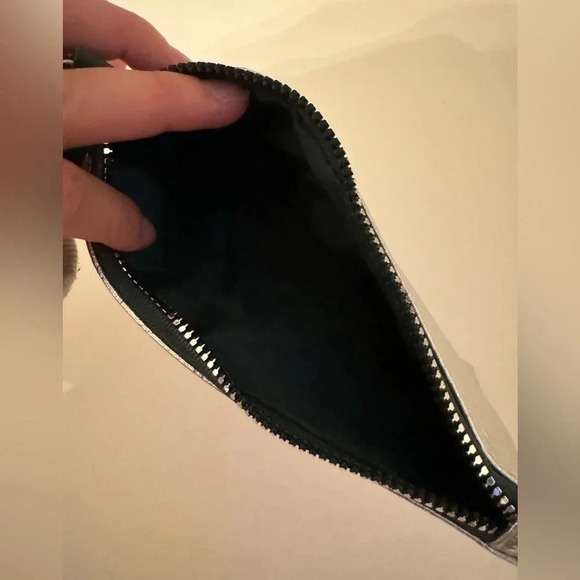 Ipsy Silver Cosmetic Bag - Picture 3 of 3